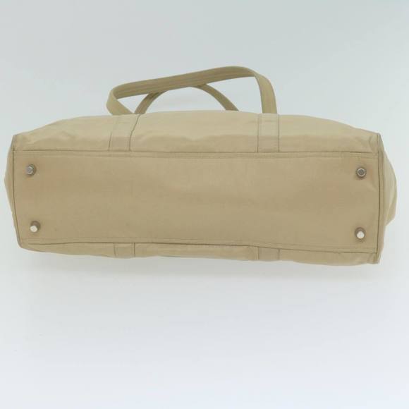 PRADA Tote Bag Nylon Beige Auth 65080 - Picture 5 of 16